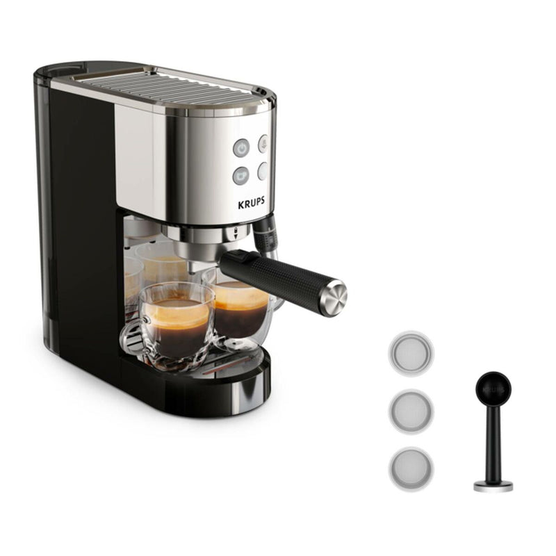 Espressomaskine / kaffemaskine Krups XP440C 1350 W Stål