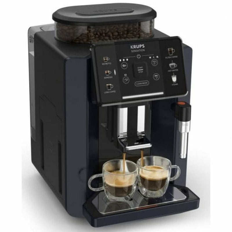 Superautomatisk kaffemaskine Krups Sensation C50 15 bar Sort 1450 W