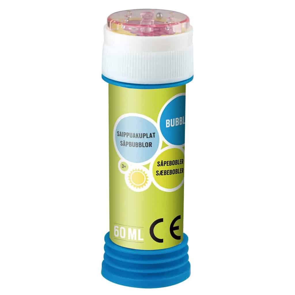 Amo sæbebobler i 60 ml med stav til udeleg