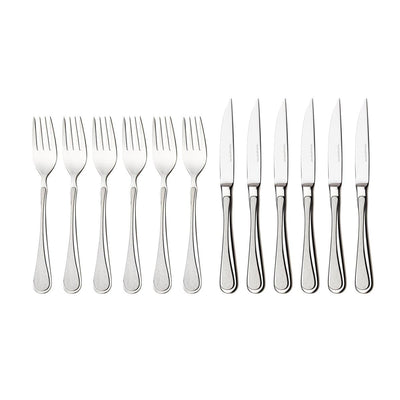 Se Hardanger Bestikk Carina grillbestik 12 dele rustfrit stål ✔ Kæmpe udvalg i Hardanger Bestikk ✔ Hurtig levering: 1 - 2 Hverdage samt billig fragt - Varenummer: NDN-30294-01 og barcode / Ean: '7058674250804 på lager - Udsalg på Home & Garden - Kitchen & Dining - Tableware - Flatware - Table Knives Spar op til 66% - Over 785 kendte brands på udsalg