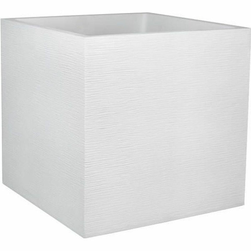 Urtepotte EDA Hvid Plastik 49,5 x 49,5 x 49,5 cm