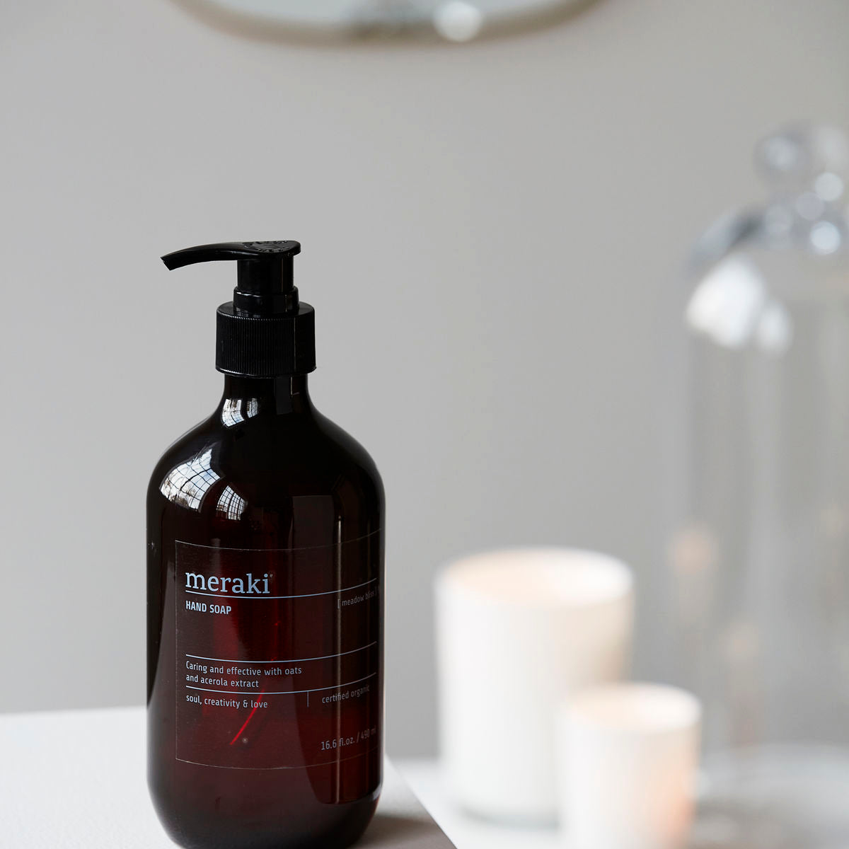 Se Meraki - Håndsæbe, Meadow bliss 490 ml ❤ Kæmpe udvalg i Meraki - Køb online på udsalg og tilbud lige nu ❤ Billig fragt og hurtig levering - Varenummer: Bolig&Haven-42006093725948 og barcode / Ean: 5707644701922 på lager - Udsalg på Spar stort – op til 59% - Over 2.739 brands med kæmpe udsalg