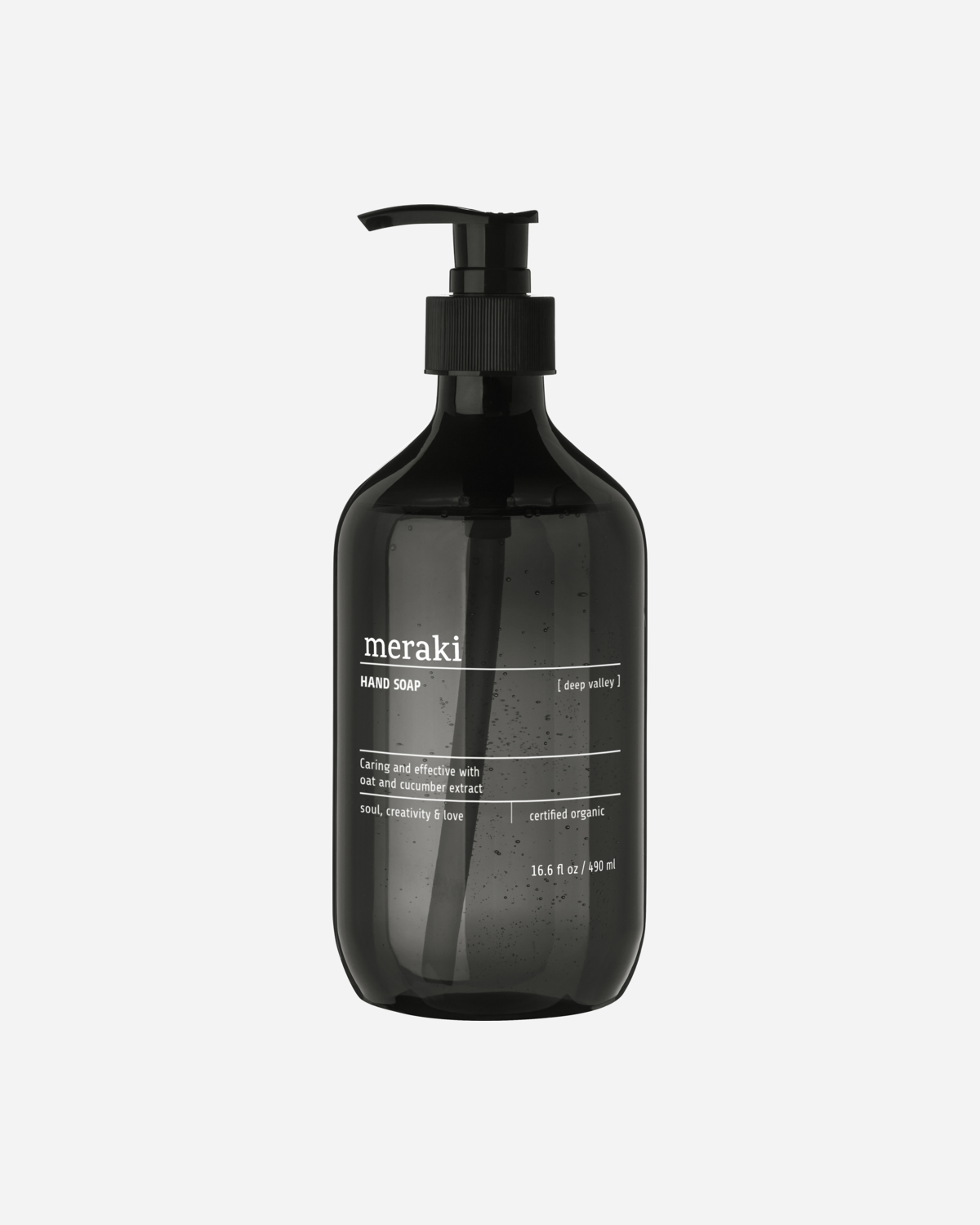 Se Meraki - Håndsæbe, Deep valley, 490 ml ❤ Kæmpe udvalg i Meraki - Køb online på udsalg og tilbud lige nu ❤ Hurtig levering til lave fragtpriser - Varenummer: Bolig&Haven-51546354843978 og barcode / Ean: 5707644911406 på lager - Udsalg på Få op til 69% i rabat - Find over 1.798 brands på udsalg