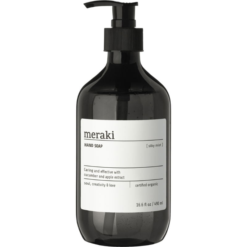 Se Meraki Hand Soap, Silky Mist 490 Ml ✔ Kæmpe udvalg i Meraki - Køb online på udsalg og tilbud lige nu ✔ Billig fragt og hurtig levering - Varenummer: Barlife-1501886 og 5707644913738 på lager - Udsalg på Home - Badeværelse - Håndsæbe Spar stort – op til 71% - 2.739+ mærker samlet til lave priser