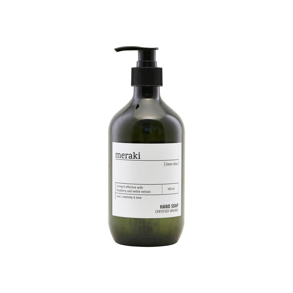 Se Meraki - Håndsæbe, Linen dew 490 ml ❤ Kæmpe udvalg i Meraki - Køb online på udsalg og tilbud lige nu ❤ Super billig fragt og lynhurtig levering - Varenummer: Bolig&Haven-42006088515836 og barcode / Ean: 5707644528079 på lager - Udsalg på Op til 63% rabat - Over 1.329 brands på online udsalg