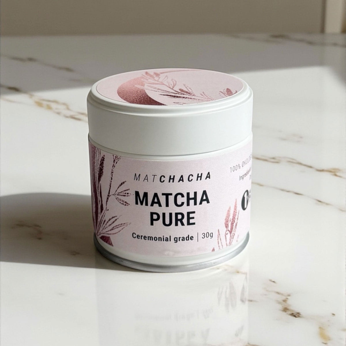 Økologisk ceremonial grade matcha fra Matchacha, 30 g