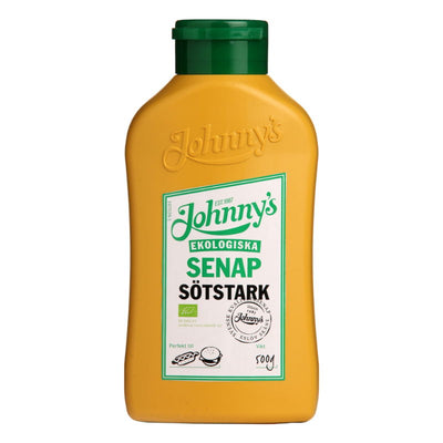 Se Johnnys Sennep Sødstærk Økologisk 500g ✔ Kæmpe udvalg i  Deli Drengene - Køb online på udsalg og tilbud lige nu ✔ Hurtig levering: 1 - 2 Hverdage samt billig fragt - Varenummer: BAR-1383956 og barcode / Ean: 17392031000099 på lager - Udsalg på Delikatesser | Kolonial | Saucer & Soya Spar op til 61% - Over 1312 kendte brands på udsalg