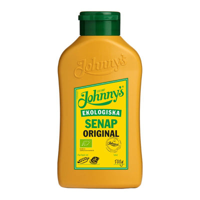 Se Johnnys Sennep Original Økologisk 500g ✔ Kæmpe udvalg i  Deli Drengene - Køb online på udsalg og tilbud lige nu ✔ Hurtig levering: 1 - 2 Hverdage samt billig fragt - Varenummer: BAR-1383957 og barcode / Ean: 17392031000136 på lager - Udsalg på Delikatesser | Kolonial | Saucer & Soya Spar op til 59% - Over 1312 kendte brands på udsalg