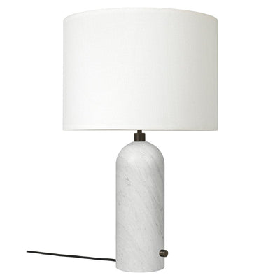 Se GUBI Gravity L bordlampe Hvid marmor/Hvid ✔ Kæmpe udvalg i GUBI ✔ Hurtig levering: 1 - 2 Hverdage samt billig fragt - Varenummer: NDN-31182-04 og barcode / Ean: '5710902837011 på lager - Udsalg på Home & Garden - Lighting - Lamps Spar op til 51% - Over 1334 design mærker på udsalg