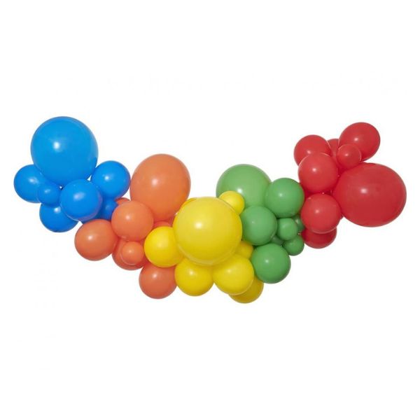 Se Ballongirlande Gør-det-selv Regnbue 65 Balloner + Tape ✔ Kæmpe udvalg i Godan - Køb online på udsalg og tilbud lige nu ✔ Lav fragtpris og hurtig levering - Varenummer: Barlife-697650 og 8021886031300 på lager - Udsalg på Sommersales2026 Store besparelser – op til 67% - Store besparelser på over 2.281 mærker