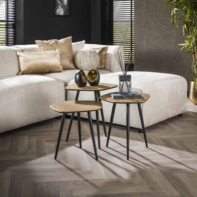 Se billigt Hawn sofabordssæt i antik bronze på udsalg! 3-nordic tilbyder hurtig levering, 1-2 hverdage. Spar op til 58% på moderne design.