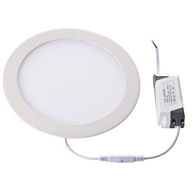 LEDlife 11W LED indbygningspanel - Hul: Ø18 cm, Mål: Ø20 cm, 230V - Dæmpbar : Ikke dæmpbar, Kulør : Varm