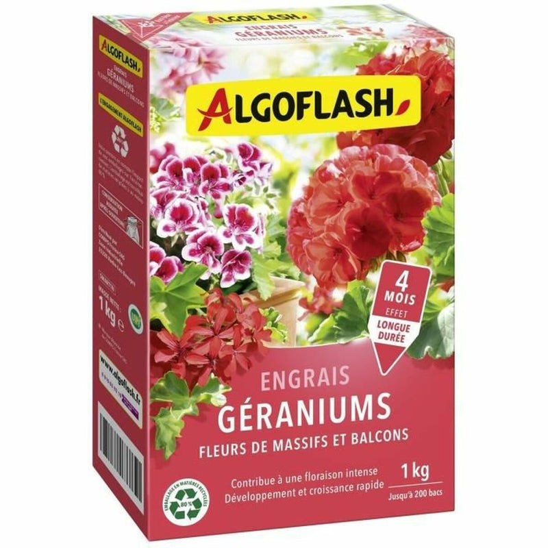 Plantegødning Algoflash SMART1N Geranium Cvetlice 1 kg