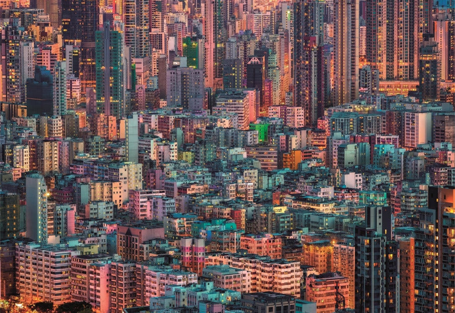 Clementoni puslespil The Hive, Hongkong, 1500 brikker