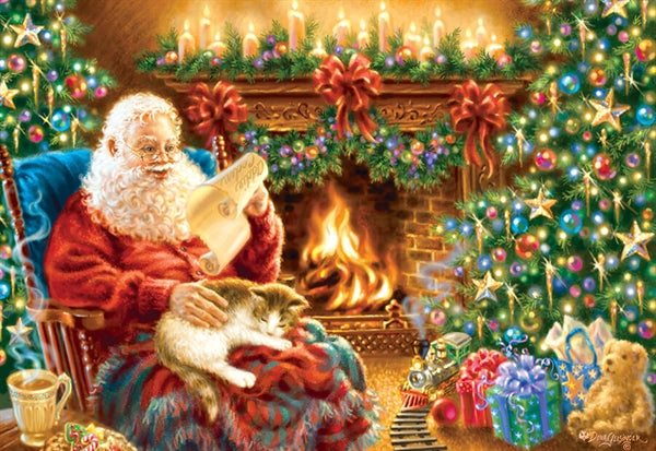 MasterPieces puslespil Christmas Dreams Glitter med 500 brikker