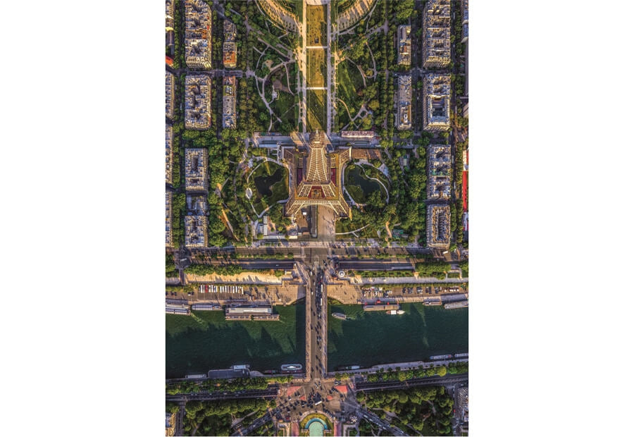 Clementoni Flying over Paris puslespil med 1500 brikker