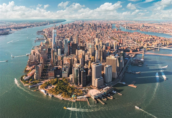 Clementoni puslespil Lower Manhattan N.Y.C med 2000 brikker