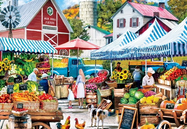 MasterPieces puslespil Old Mill Farm Stand med 750 brikker