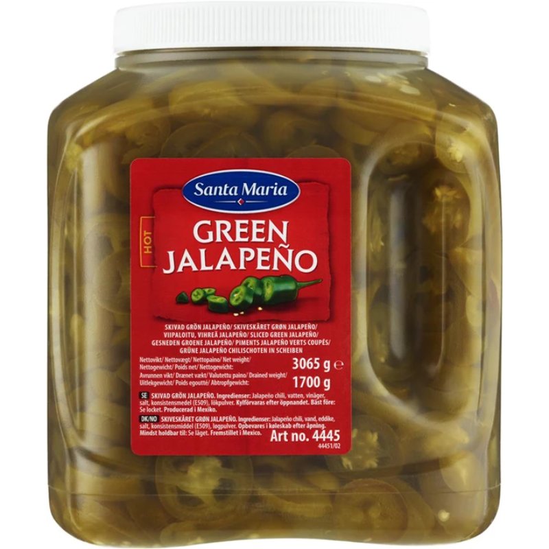 Se Jalapenos Grøn Skåret Usa ✔ Kæmpe udvalg i Santa Maria - Køb online på udsalg og tilbud lige nu ✔ Super billig fragt og lynhurtig levering - Varenummer: Barlife-1554375 og på lager - Udsalg på Få op til 67% i rabat - Over 2.739 mærker på stort udsalg