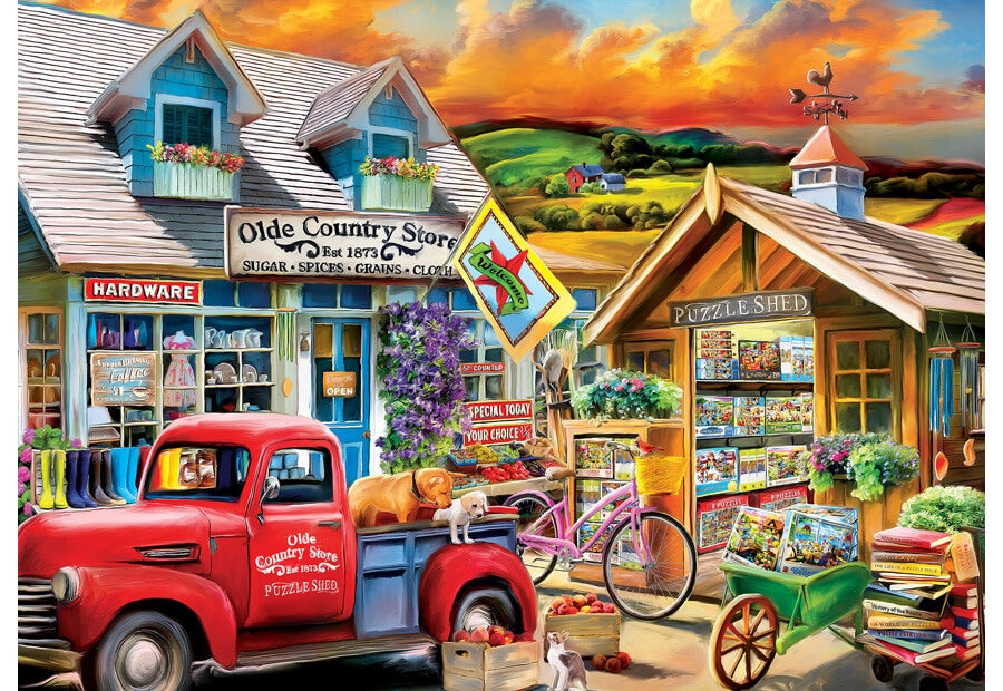 MasterPieces The Puzzle Shed puslespil med 500 brikker