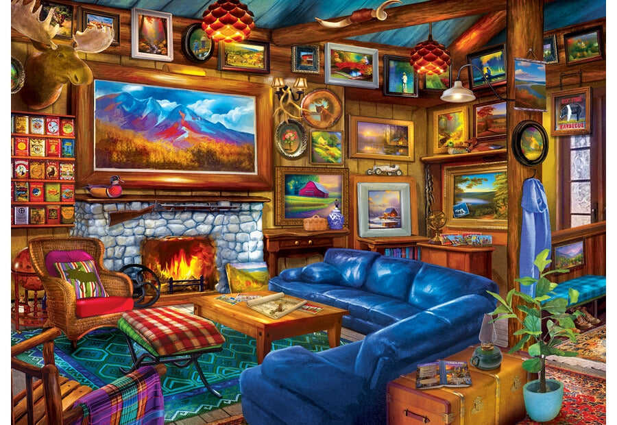 MasterPieces Artistic Retreat puslespil med 500 brikker