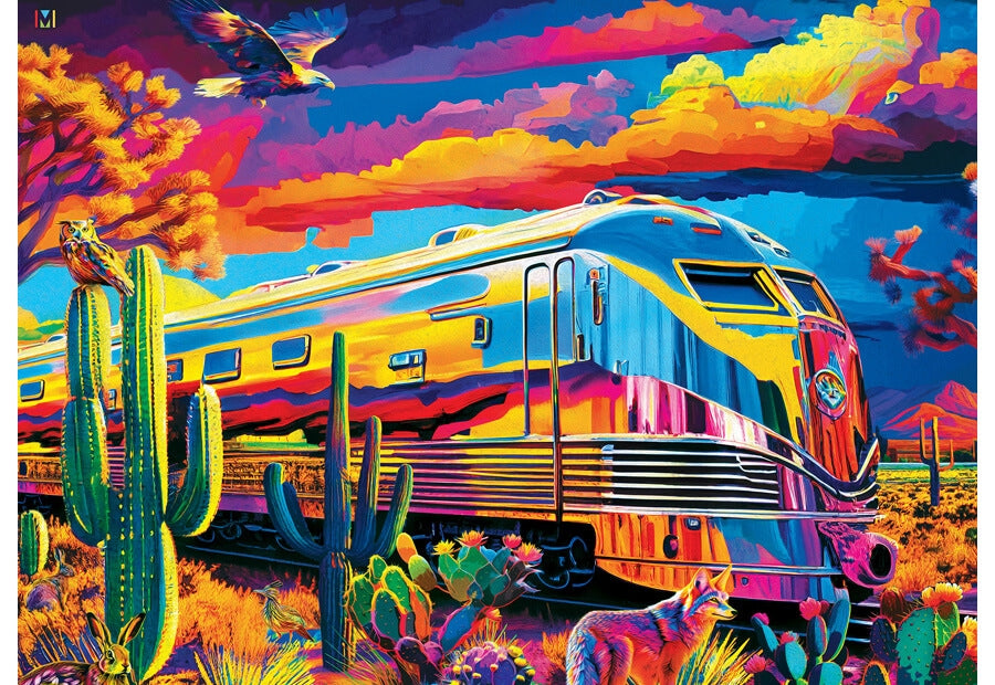 MasterPieces puslespil Desert Express med 500 brikker