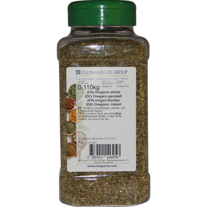 Se Skåret Oregano 110 g ✔ Kæmpe udvalg i Moguntia - Køb online på udsalg og tilbud lige nu ✔ Lav fragtpris og hurtig levering - Varenummer: Barlife-1482849 og 3356510146958 på lager - Udsalg på Höstrea Spar stort – op til 59% - Kæmpe udsalg på over 2.739 mærker