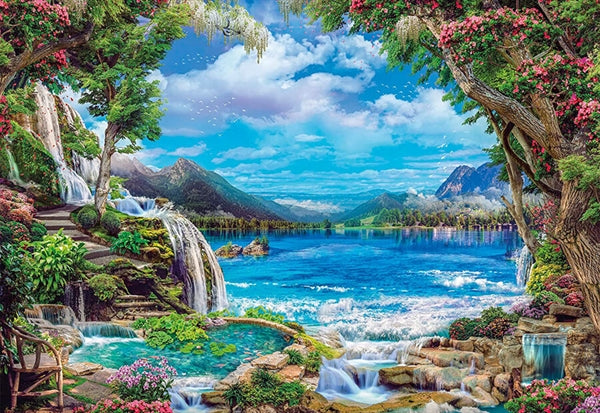 Clementoni puslespil Paradise on Earth med 2000 brikker