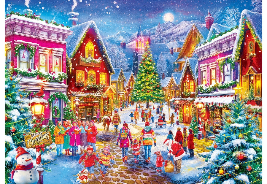 Puslespillet Glittering Night (Glitter) fra MasterPieces med 500 brikker