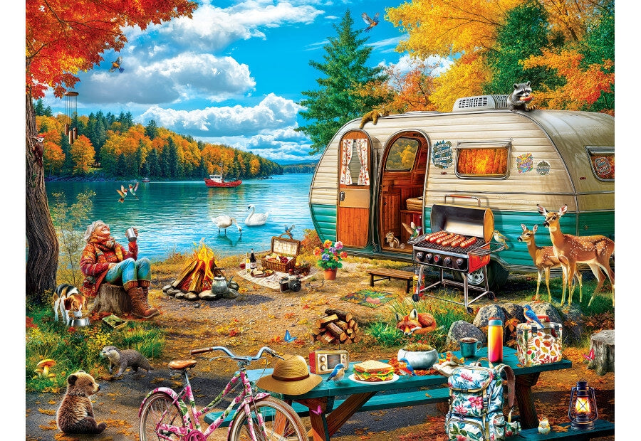MasterPieces puslespil The Wild Woods med 300 XXL-brikker