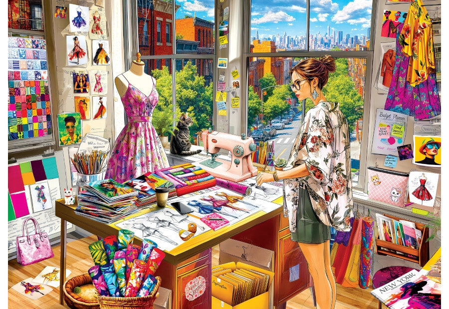 MasterPieces puslespil Fashion Dreams med 500 brikker