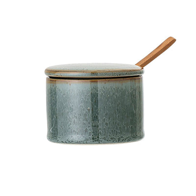Se Bloomingville Pixie krukke med låg og ske grøn ✔ Kæmpe udvalg i Bloomingville ✔ Hurtig levering: 1 - 2 Hverdage samt billig fragt - Varenummer: NDN-32927-01 og barcode / Ean: '5711173196630 på lager - Udsalg på Home & Garden - Kitchen & Dining - Tableware - Serveware - Sugar Bowls & Creamers Spar op til 66% - Over 1354 design mærker på udsalg