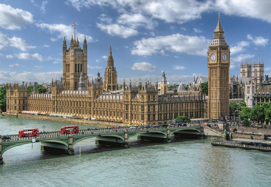Puslespil The Houses of Parliament fra Clementoni med 3000 brikker