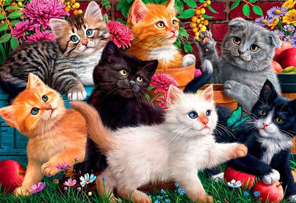Anatolian puslespil Kittens at Play med 260 XL-brikker