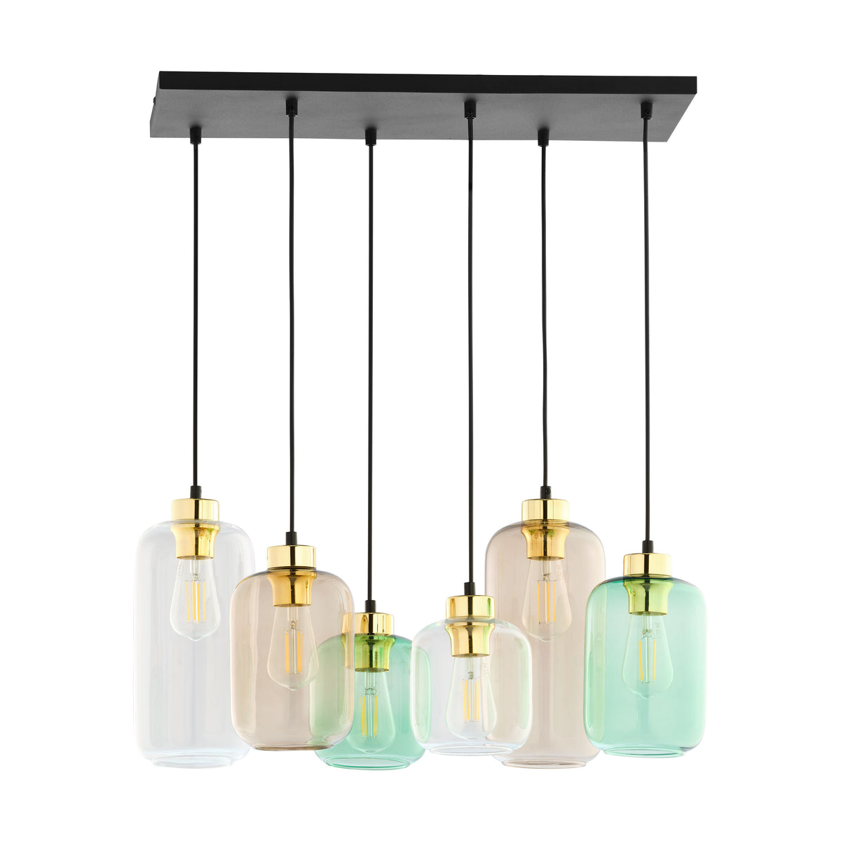Se TK Marco loftlampe, m. 6 skærme - multifarvet glas ❤ Kæmpe udvalg i TK - Køb online på udsalg og tilbud lige nu ❤ Meget billig fragt og hurtig levering: 1 - 2 hverdage - Varenummer: Boboonline-103872 og barcode / Ean: 5901780533281 på lager - Udsalg på Interiør,Belysning,Lamper,Loftlamper,
Lamper - nyheder,
Interiør,
Belysning,
Pendler, Spar op til 51% - Over 785 kendte brands på udsalg