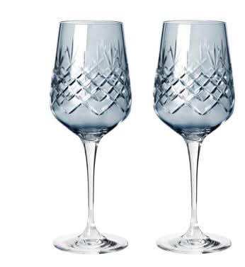 Frederik Bagger Rødvinsglas Monsieur Sapphire 2 stk