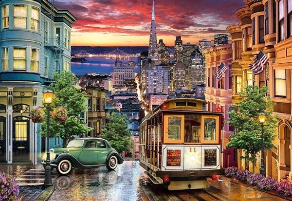 Clementoni puslespil San Francisco med 3000 brikker