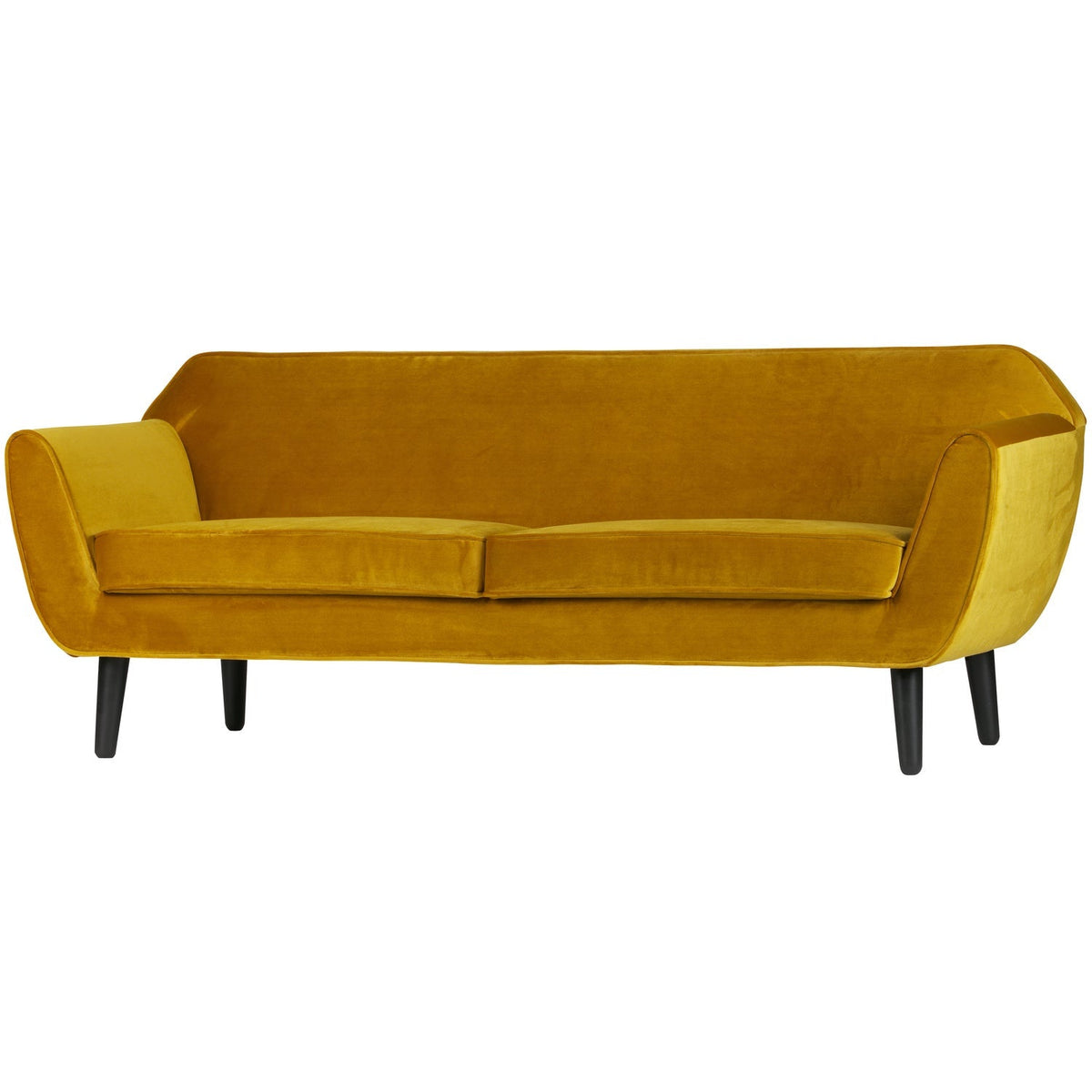Se WOOOD - Rocco Sofa 187 cm Velour Ochre Yellow - 75x187x82 cm ❤ Kæmpe udvalg i WOOOD - Køb online på udsalg og tilbud lige nu ❤ Billig fragt og hurtig levering - Varenummer: Bolig&Haven-60858232209738 og barcode / Ean: 8714713069934 på lager - Udsalg på Spar helt op til 79% - Stort udsalg på over 739 brands