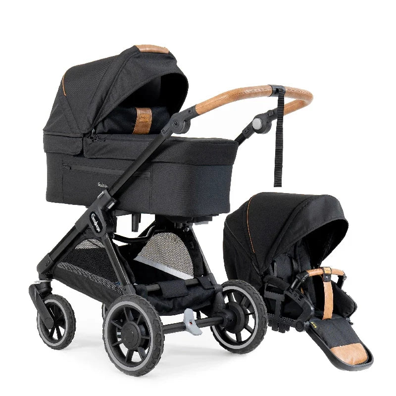 Emmaljunga Sento Flat Combi kombivogn i farven Outdoor Black