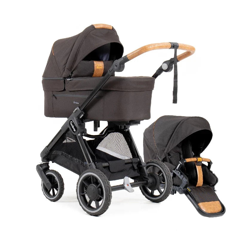 Emmaljunga Sento Flat Combi kombivogn i farven Outdoor Brown