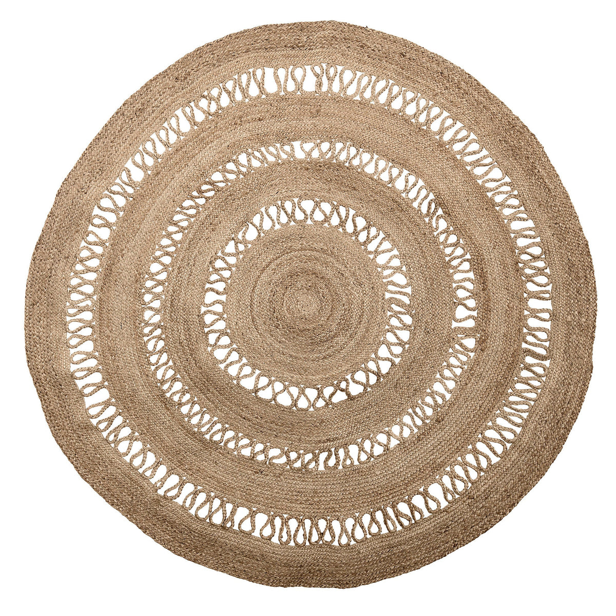 Se Bloomingville - Thon Tæppe, Natur, Jute Ø182 cm ❤ Kæmpe udvalg i Bloomingville - Køb online på udsalg og tilbud lige nu ❤ Hurtig levering til lave fragtpriser - Varenummer: Bolig&Haven-47390813487434 og barcode / Ean: 5711173187881 på lager - Udsalg på Spar stort – op til 53% - Eksklusivt udsalg på over 2.739 brands