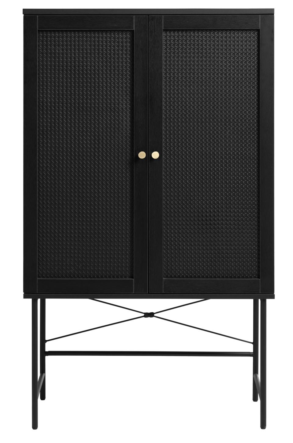 Se Pensacola Skab, Sort Melamin, B80xD40xH135 cm, 2 låger ❤ Kæmpe udvalg i Unique furniture - Køb online på udsalg og tilbud lige nu ❤ Meget billig fragt og hurtig levering - Varenummer: Bolig&Haven-53109285355850 og barcode / Ean: 5704745177571 på lager - Udsalg på Spar stort – op til 71% - Over 2.739 kendte brands på stort udsalg