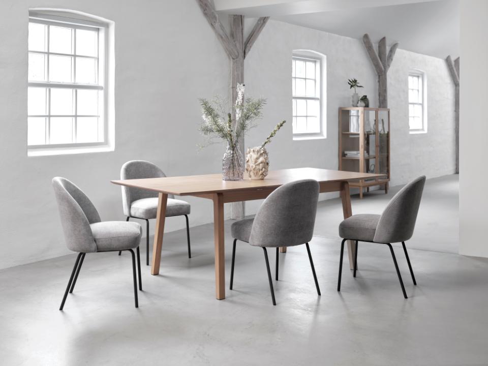 Se Creston Spisebordsstol, Grå Chenille, 48,5x57x83,5 cm, Sæt af 2 ❤ Kæmpe udvalg i Unique furniture - Køb online på udsalg og tilbud lige nu ❤ Lav fragtpris og hurtig levering - Varenummer: Bolig&Haven-53109274247498 og barcode / Ean: 5704745114897 på lager - Udsalg på Op til 61% rabat - Over 1.329 brands på online udsalg