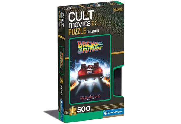Clementoni puslespil Cult Movies – Back to the Future med 500 brikker