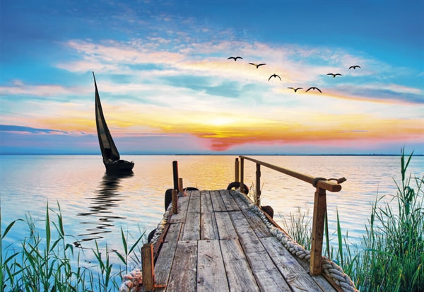 Clementoni Peace Puzzle Peaceful Wind puslespil med 500 brikker