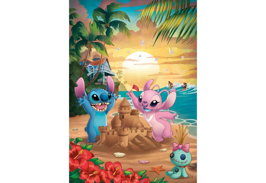 Clementoni puslespil Disney Stitch med 500 brikker