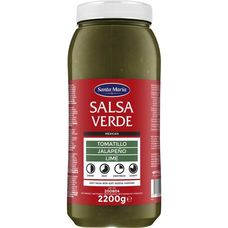Santa Maria Salsa Mexican Verde, mexicansk salsa med tomatillo