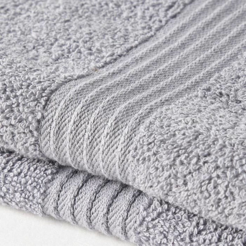 Håndklæde sæt TODAY Essential Metalgrå 50 x 90 cm (2 enheder)