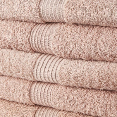 Håndklæde sæt TODAY Essential Pink 50 x 90 cm (10 enheder)