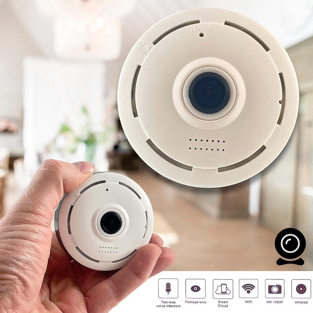 Se 360Â° indendørs WiFi kamera ✔ Kæmpe udvalg i Satana - Køb online på udsalg og tilbud lige nu ✔ Billig fragt og hurtig levering - Varenummer: Satana-3017 på lager - Udsalg på Hus & Fritid > Op til 57% rabat - Over 1.329 brands på online udsalg